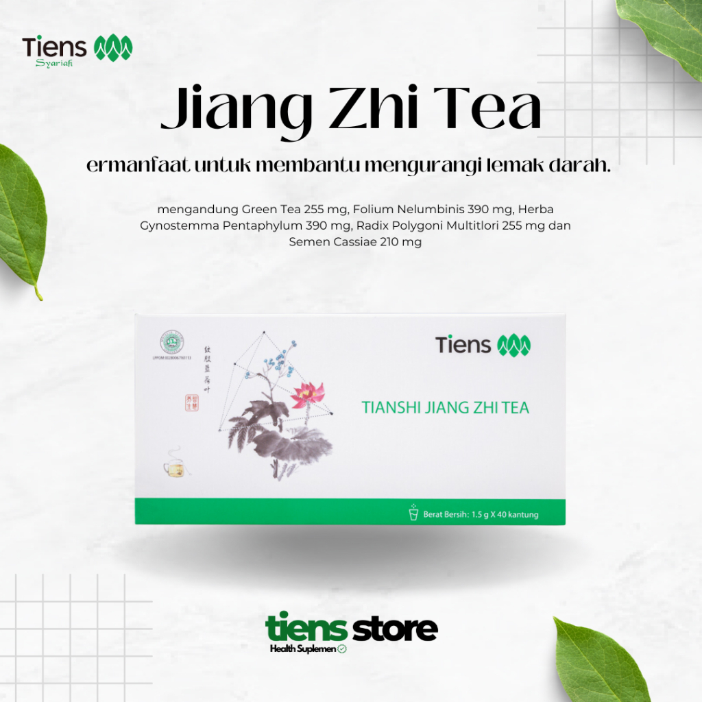 Tiens jiang Zhi tea / menurunkan kolesterol / menurunkan berat badan
