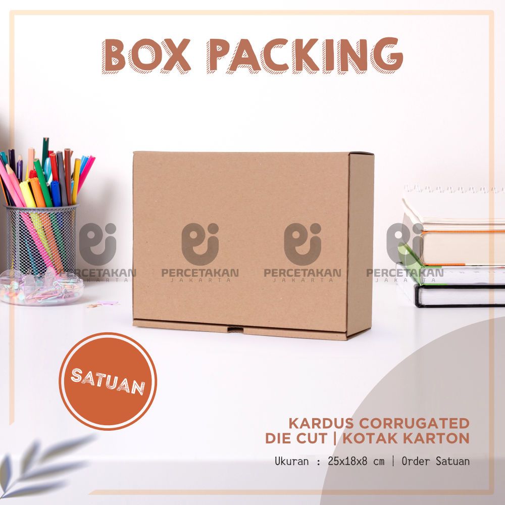 

Kardus Corrugated 25x18x8 CM | Die Cut | Kotak Karton | Box Packing Souvenir Pizza