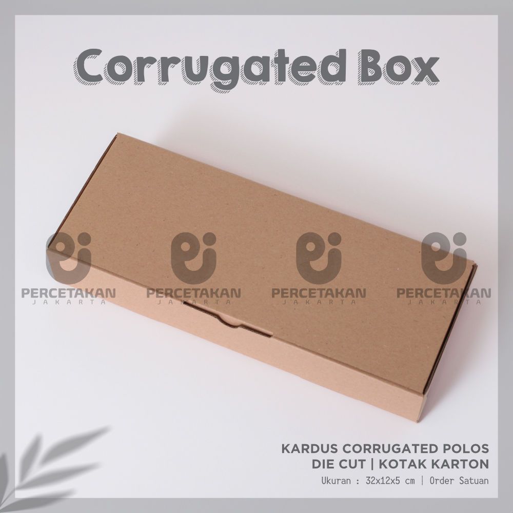 

Kardus Corrugated 32x12x5 CM | Die Cut | Kotak Karton | Box Packing Souvenir Pizza