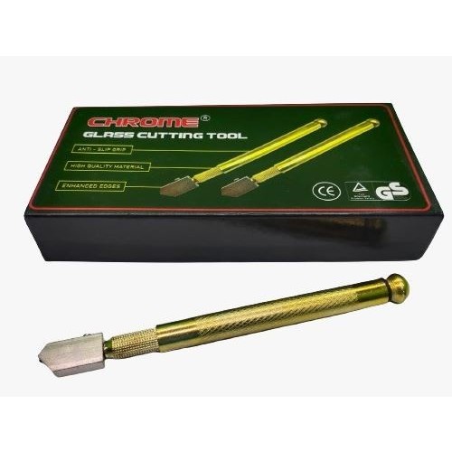 

Pisau Pemotong Kaca Chrome Kuning Alat Pemotong Kaca Kuning Emas
