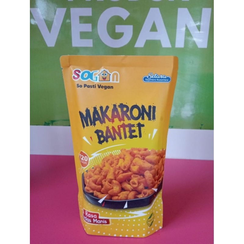 

Makroni Bantet Vegan 120 Gram