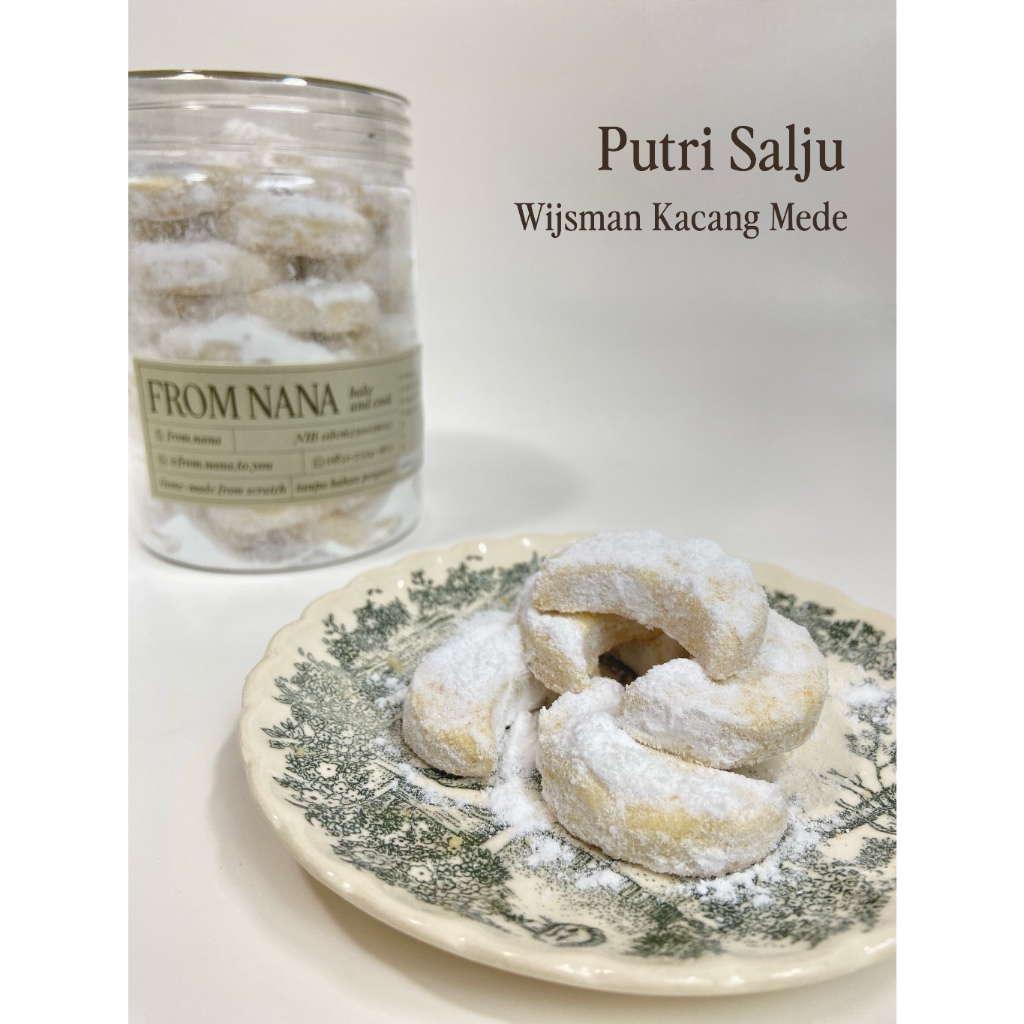 

Putri Salju Wijsman Kacang Mede | Hampers Lebaran - FROM NANA BAKE AND COOK