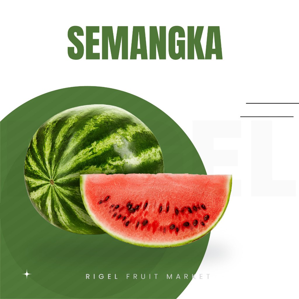 

Buah Semangka Merah (Perbuah)