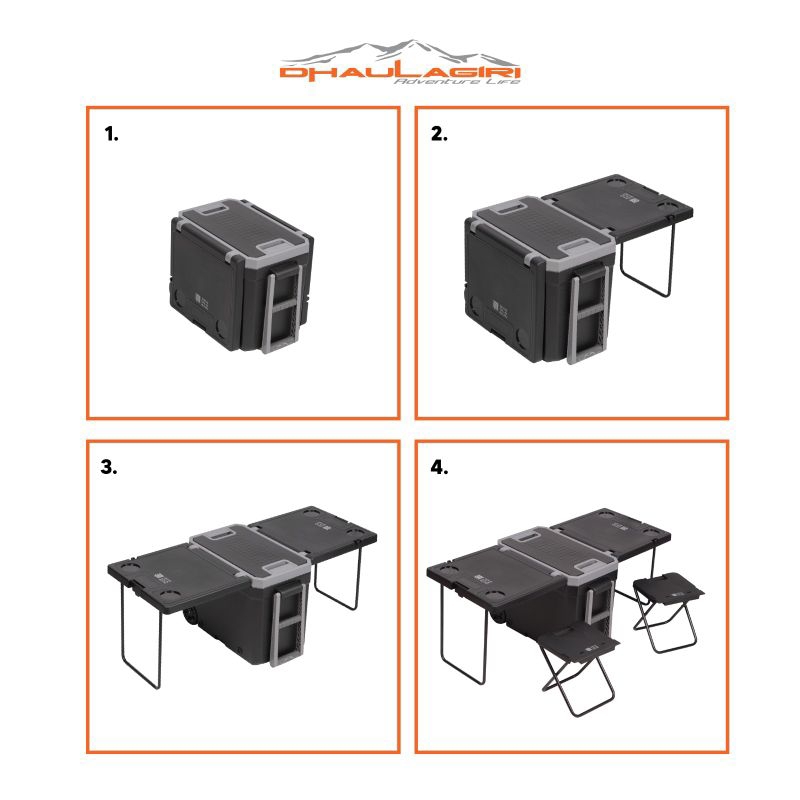 Cooler Box Cooling Box Dhaulagiri 32 Liter Multifungsi Meja Camping Mancing Outdoor