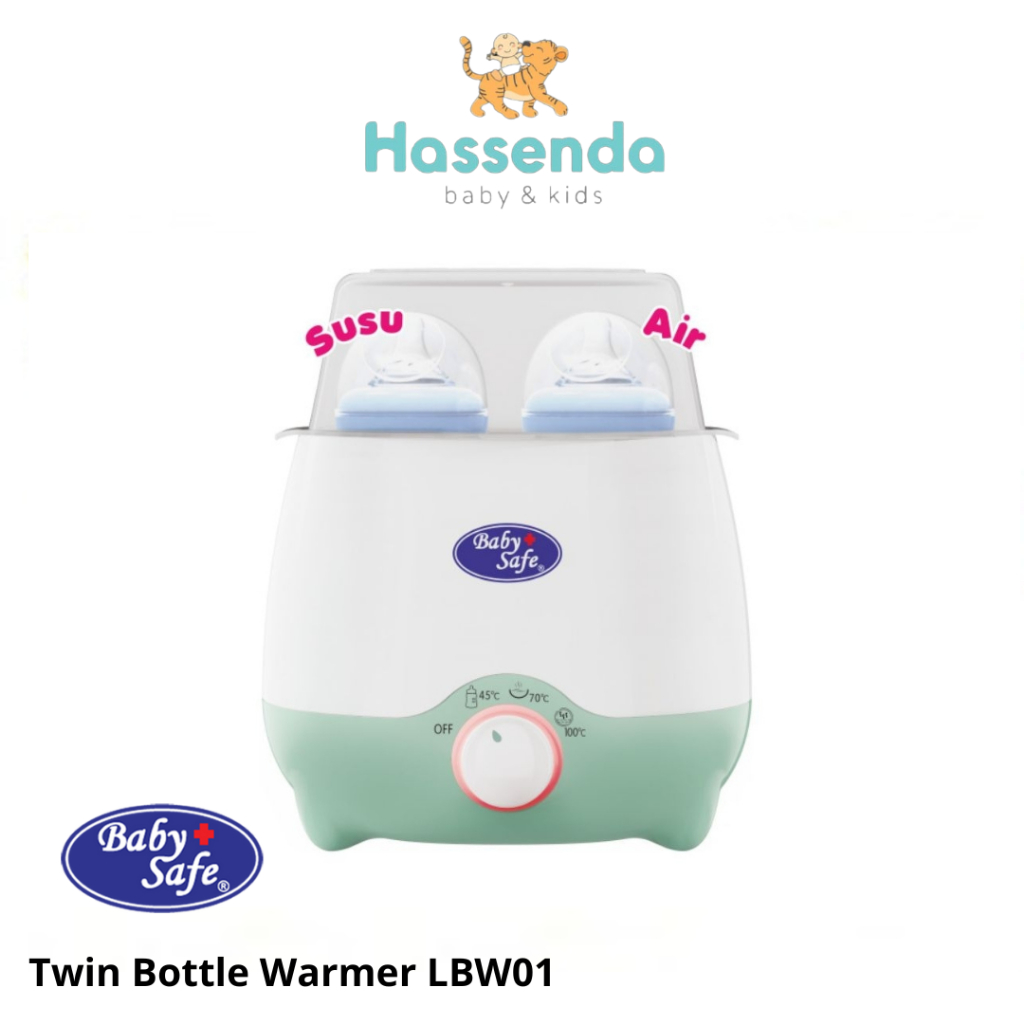 Baby Safe Twin Bottle Warmer LBW01 - Penghangat Susu