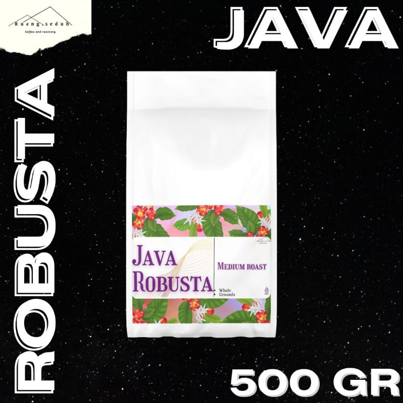 

KOPI JAVA ROBUSTA 500gr/BUBUK KOPI/BIJI KOPI/ROBUSTA 100%