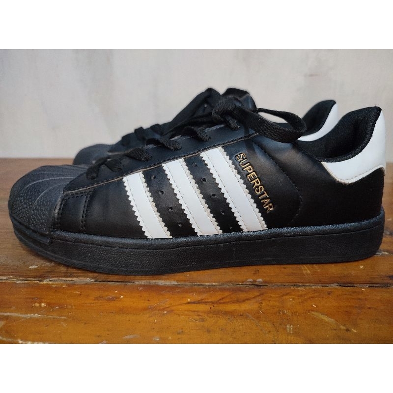 Adidas Superstar Black/Hitam second