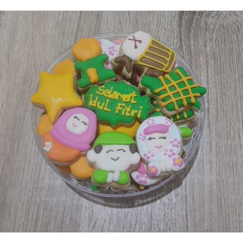 

Cookies Hias Idul Fitri/Kue Lebaran/ Hampers Idul Fitri