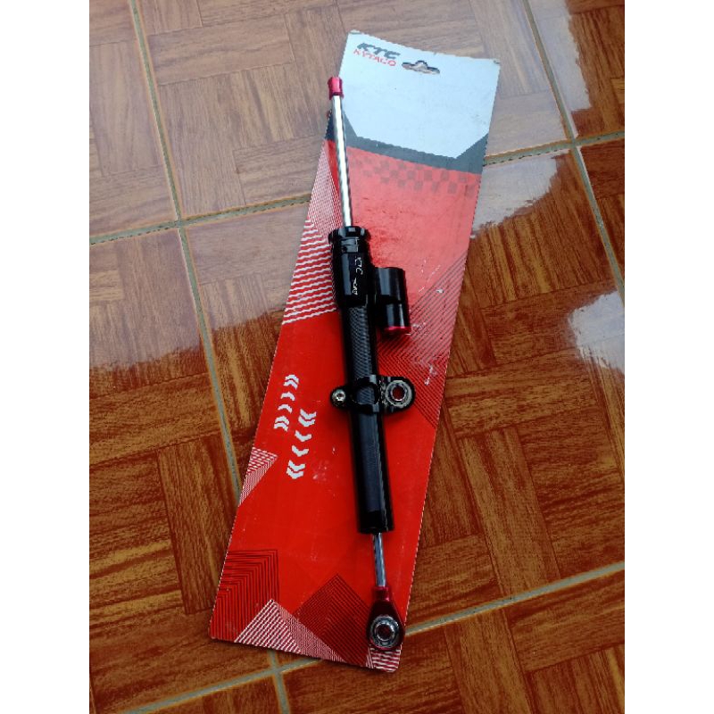 KTC racing steering DAMPER panjang 125 mm klick 9 stabilizer stang stir kytaco racing SR-109TB origi