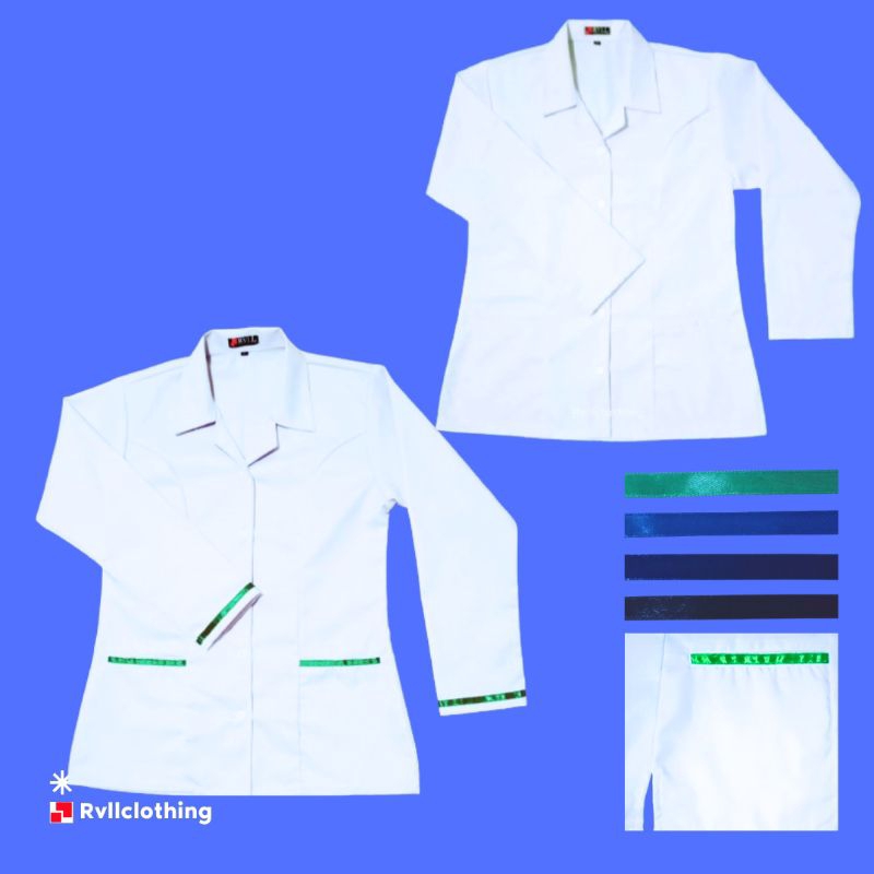 Kemeja Dinas Putih Wanita Lengan Panjang/Baju kerja dinas wanita putih