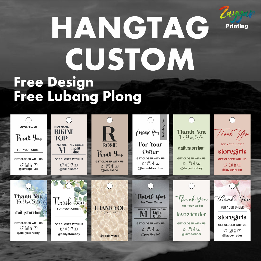 

HANG TAG LABEL BAJU FREE DESIGN, DESIGN AESTETIK, CANTIK, NURAH NERIAH , EXPRESS TANPA PO