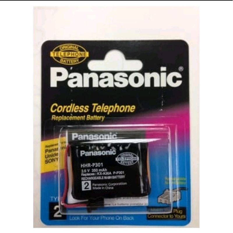 BATTERY CORDLESS PHONE PANASONIC HHR-P301 E/1B Type 2 ORIGINAL