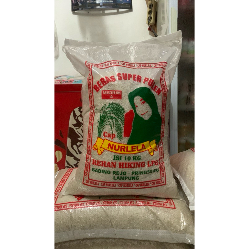 

(10kg) BERAS CAP NURLELA MEDIUM A PULEN