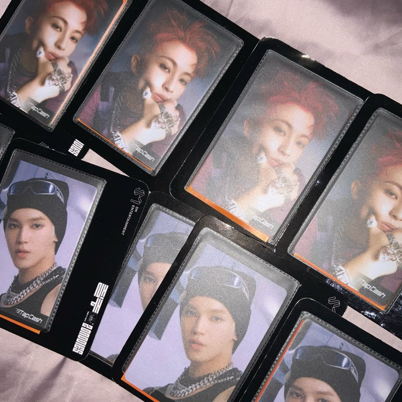 [READY STOCK ] TAPCASH BNI NCT 127 MARK TAEYONG PHOTOCARD PC KARTU