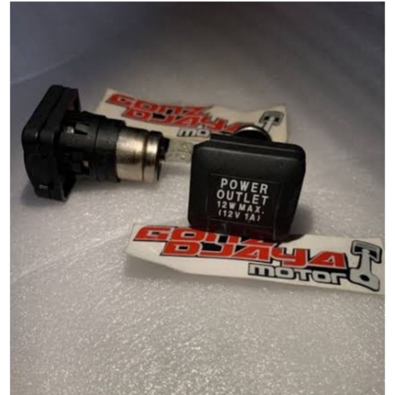power outlet charger casan original honda beat scoopy k93 pcx supra x 125 fi new k41