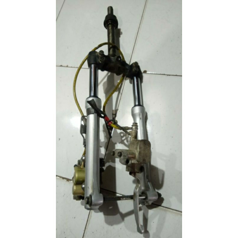 shock depan shok sekok depan full set pengeriman yamaha Jupiter z Jupiter burhan original