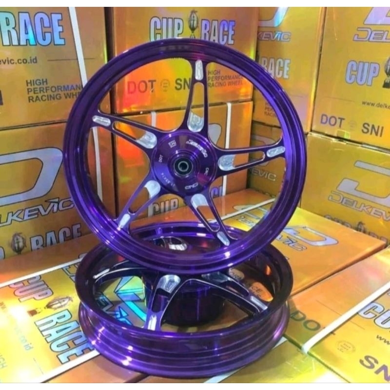 VELG RACING DELKEVIC RING 14 KSPEED MIO SPORTY VARIO 125 VARIO 150 BEAT SCOOPY VARIO 110 GENIO 185/1