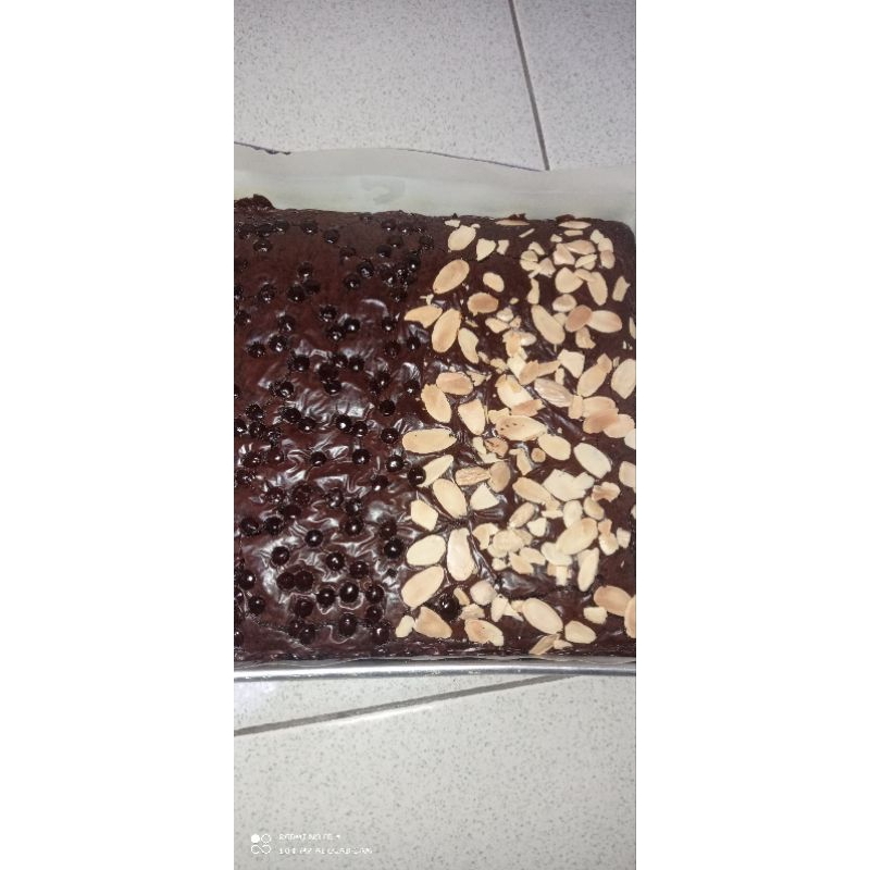 

brownies fudgy panggang