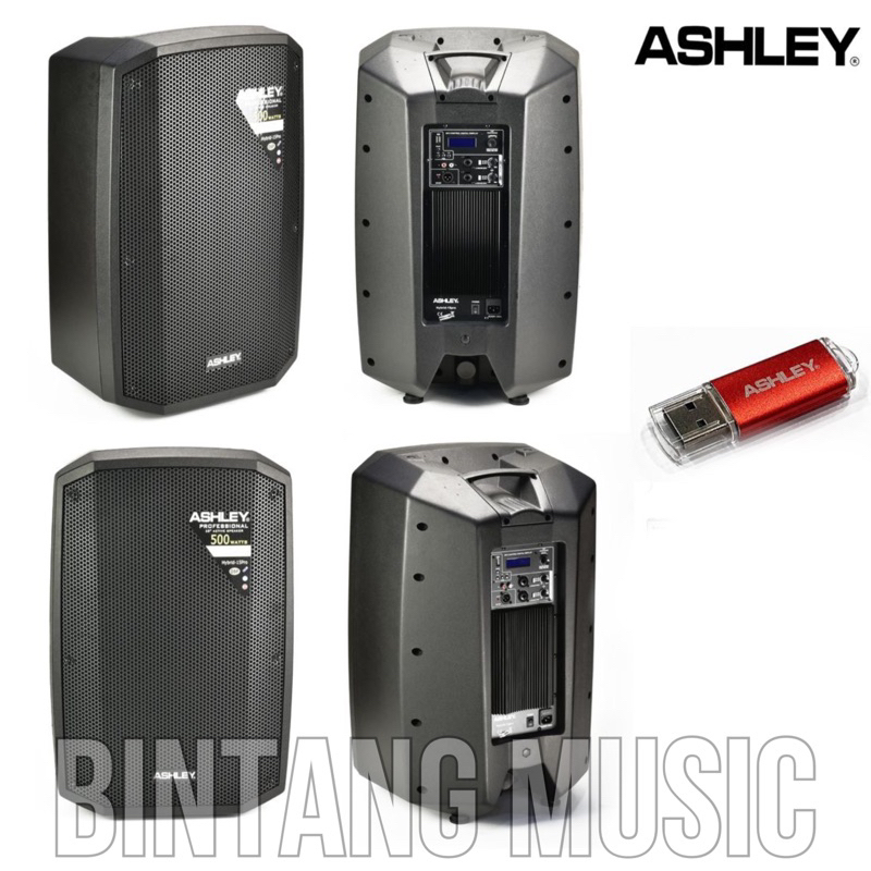 speaker aktif ashley hybird 15pro original 15 inch 500 watt