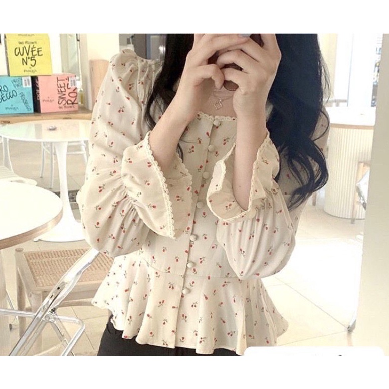 ART U67V GFS ROZIE SHAKILA LACE CUTE BLOUSE