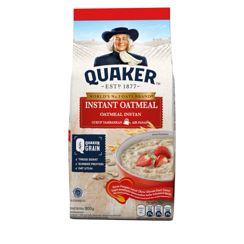 

QUAKER Instant Oatmeal 800 g