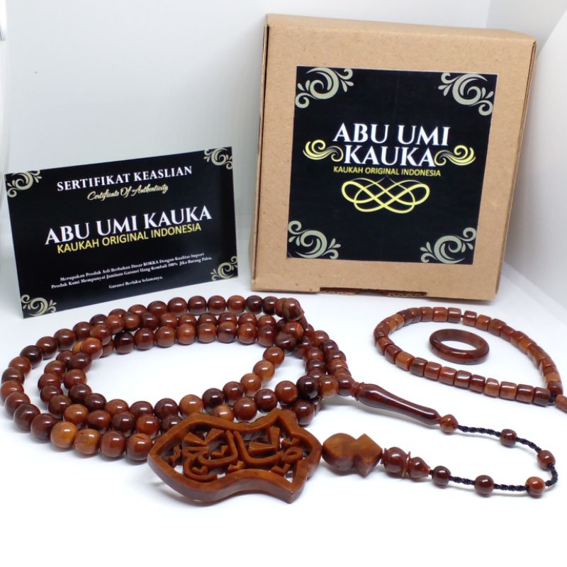 TASBIH KOKKA 99 BUTIR TEROMPAH NAMA MOTIF BULAT DAN WAJIK BISA REQUEST NAMA KAMU / BERSERTIFIKAT KEA