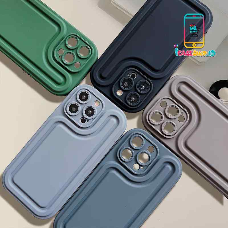 CASING SILIKON LUXURY MUGELO AIR BAG UNTUK IPHONE 6 6+ 7 7+ 8 8+ X XS XR 11 12 13 14 15 PRO MAX IC40