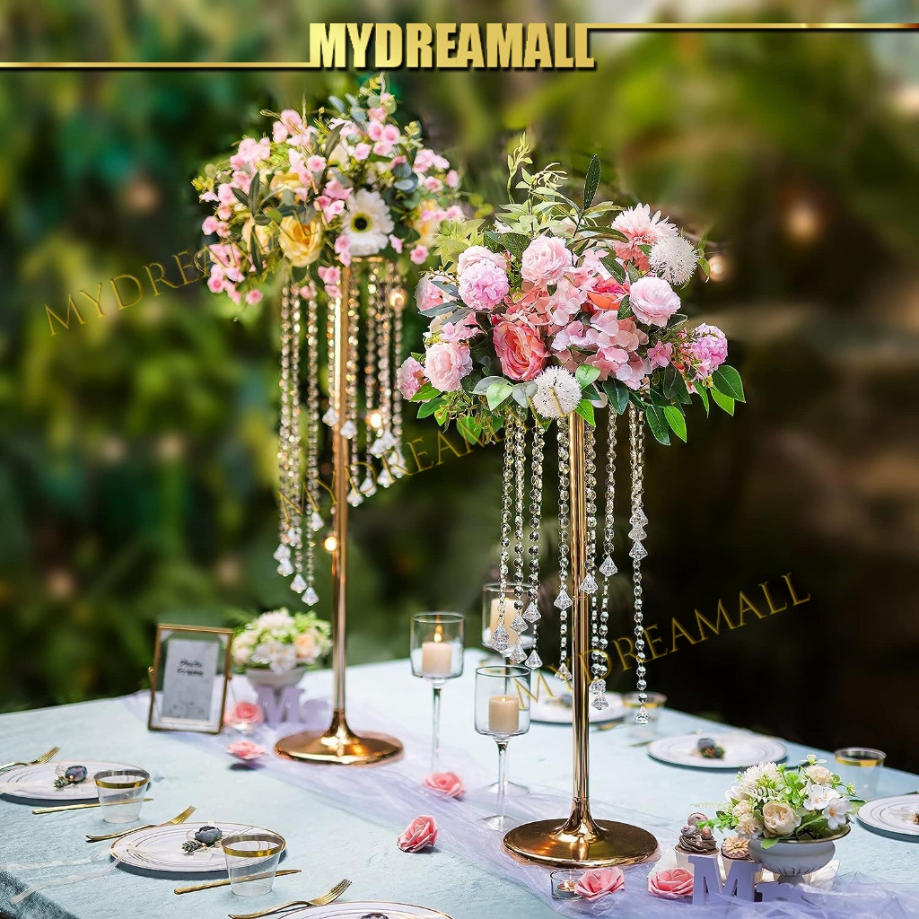 【Termurah-COD】Dekorasi Pernikahan Meja Bunga Dekorasi Jendela Hotel Dekorasi Rumah Vas Vas Pernikaha