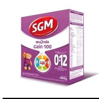 SGM Ananda Gain 100 0-12 bulan susu bubuk