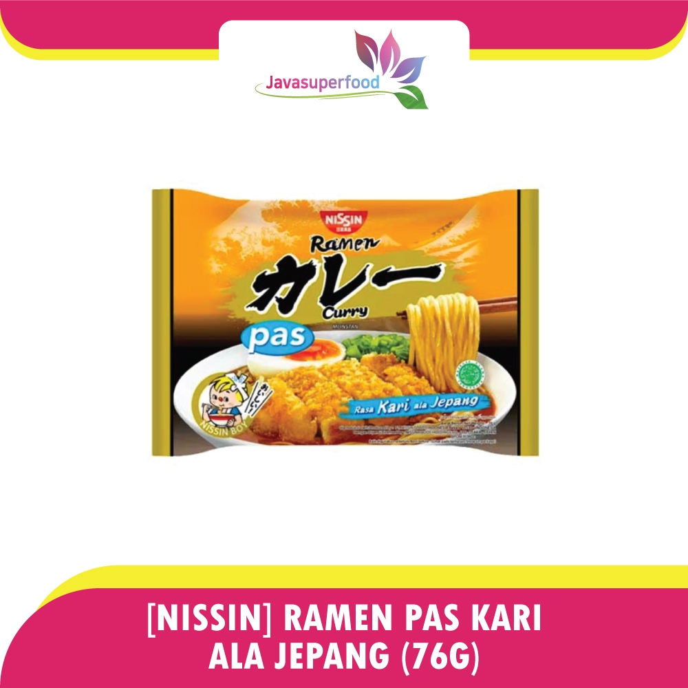 

Nissin Ramen Pas Curry Rasa Kari Ala Jepang 76 Gr