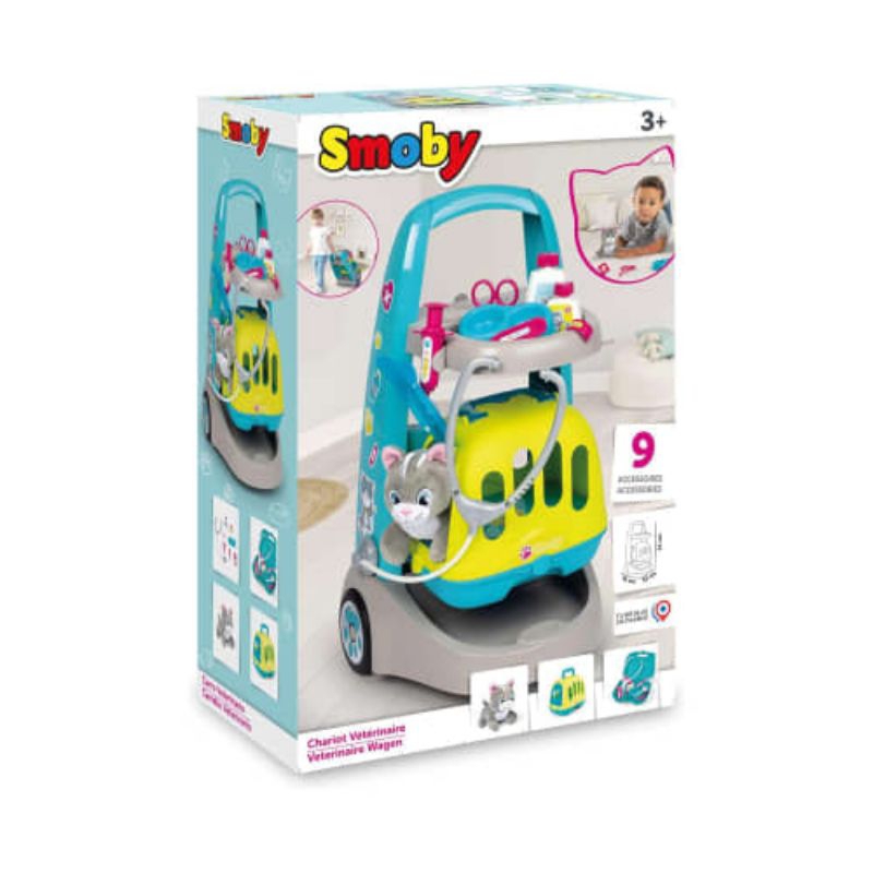 Smoby Playset Veterinary Trolley 7/340402