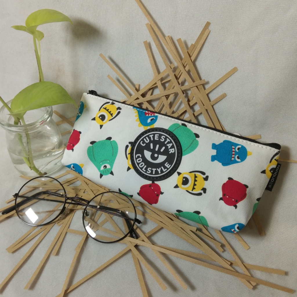 

Pencil Case Tempat Pensil Languo Design Cartoon - Perlengkapan Sekolah Kantor - 3630