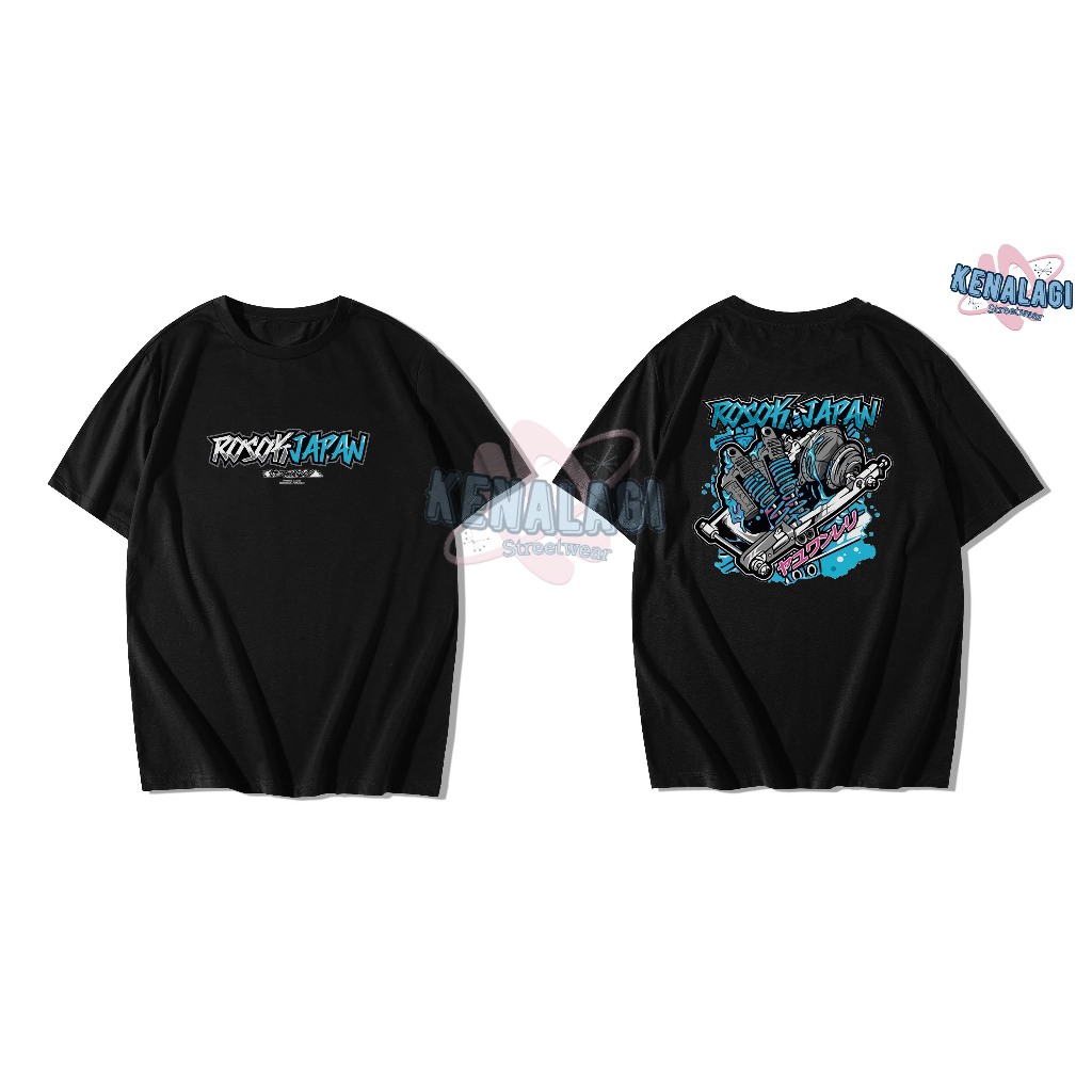 Kaos Rosok Japan Original - Kaos Honda CB GL Tiger Herek - Kaos Racing Terlaris - Baju katun - Kaos 