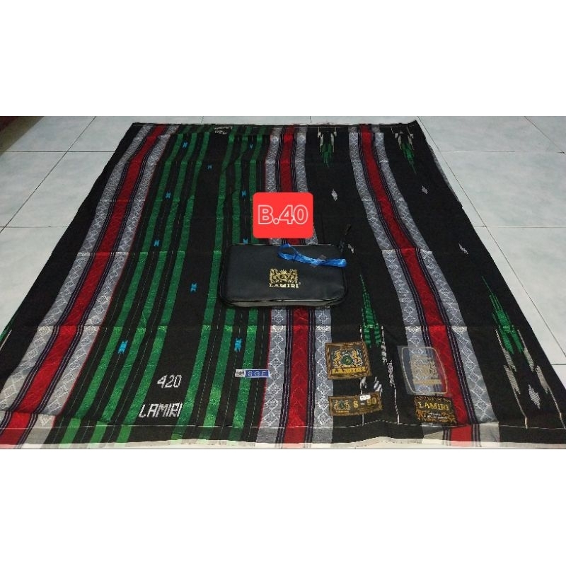 sarung tenun LAMIRI SONGKET SGE