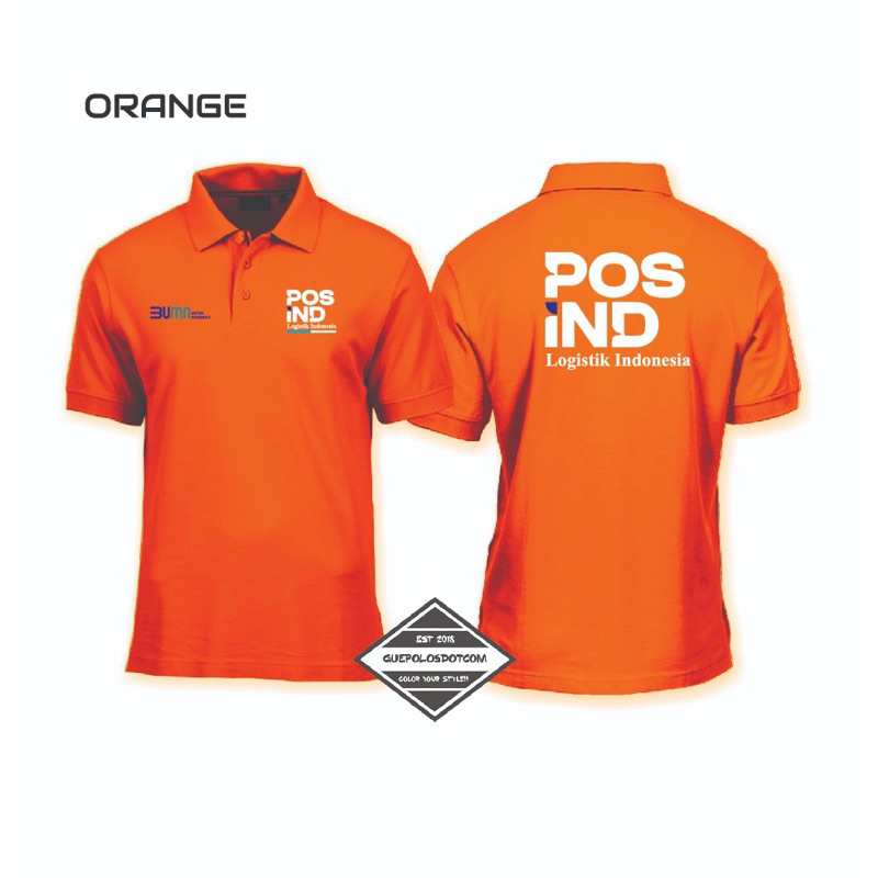 [COD] Kaos polo POS INDONESIA / logo POS IND