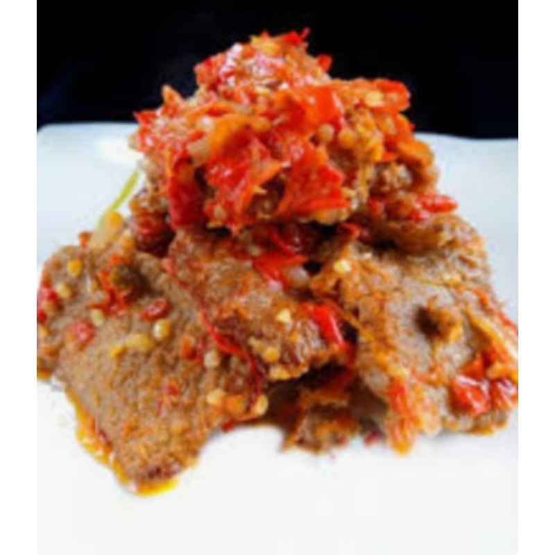 

Dendeng Batokok Bumbu Merah Balado