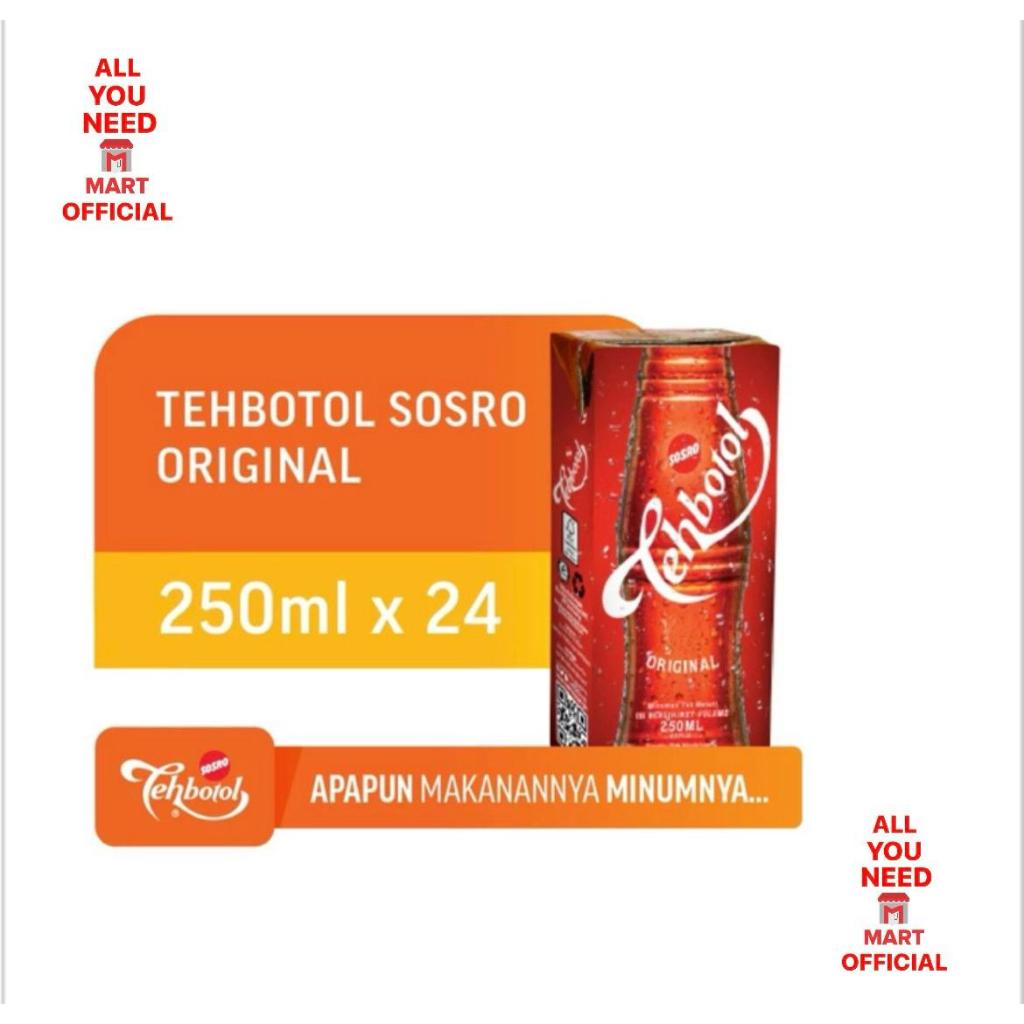 

TEH BOTOL KOTAK SOSRO 250ML ISI 24PCS/DUS EXP MARET 2025