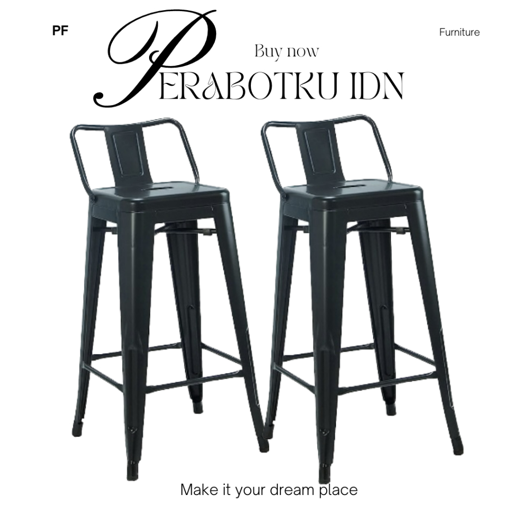 KURSI TOOLS BARSTOOL KURSI BAR TINGGI KURSI BESI TINGGI BANGKU MAKAN BESI TINGGI KURSI BAR BESI