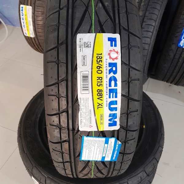 Ban mobil yaris jazz 185/60 r15 forceum hexa ban luar tubles 185 60 ring 15