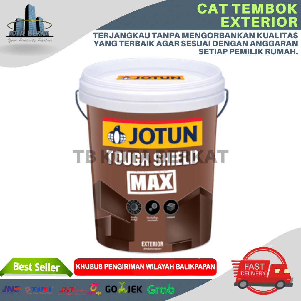 CAT TEMBOK EXTERIOR / JOTUN TOUGH SHIELD MAX 18L