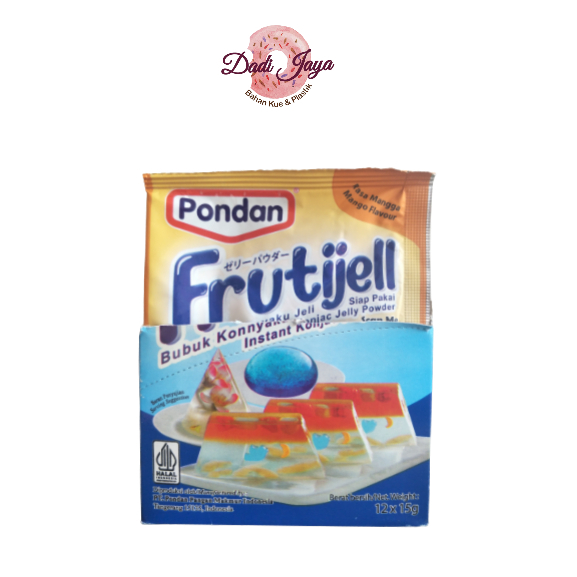

Pondan Fruitjell Mangga 15g (PCS)