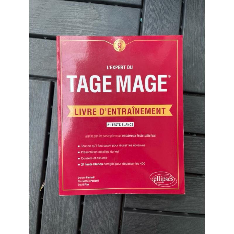 

L’expert du TAGE MAGE livre d’entraînement 21 test blancs - Buku latihan soal jurusan bisnis Bahasa Prancis - French test practice for business major