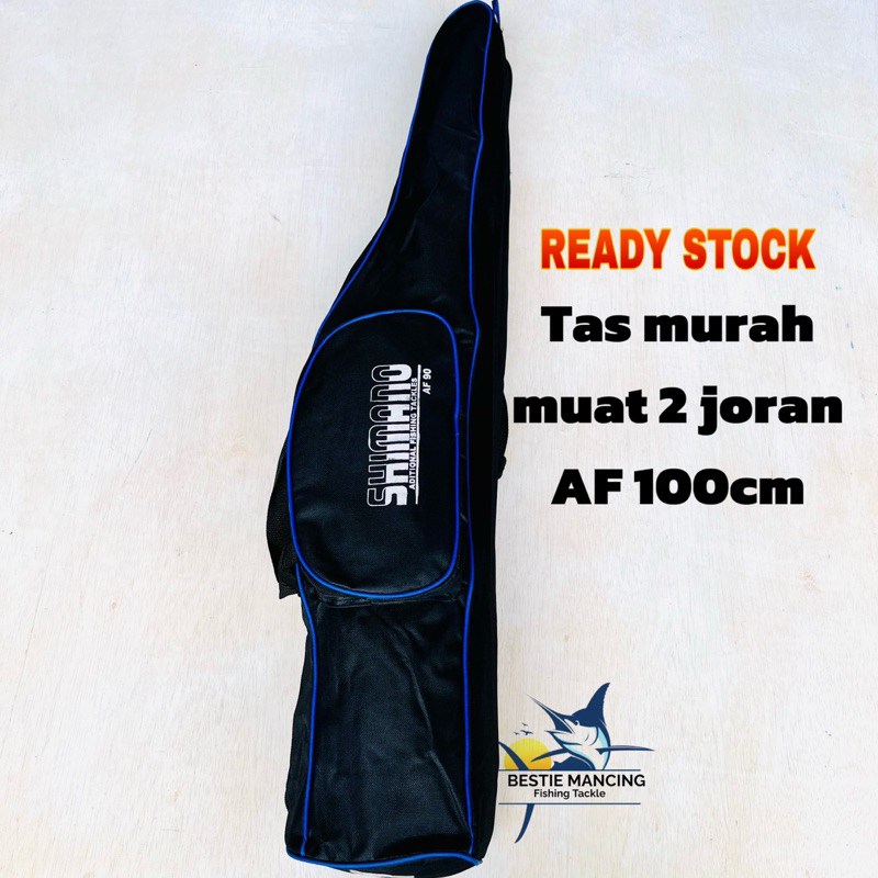 tas joran/tas pancing 100cm muat 2 joran
