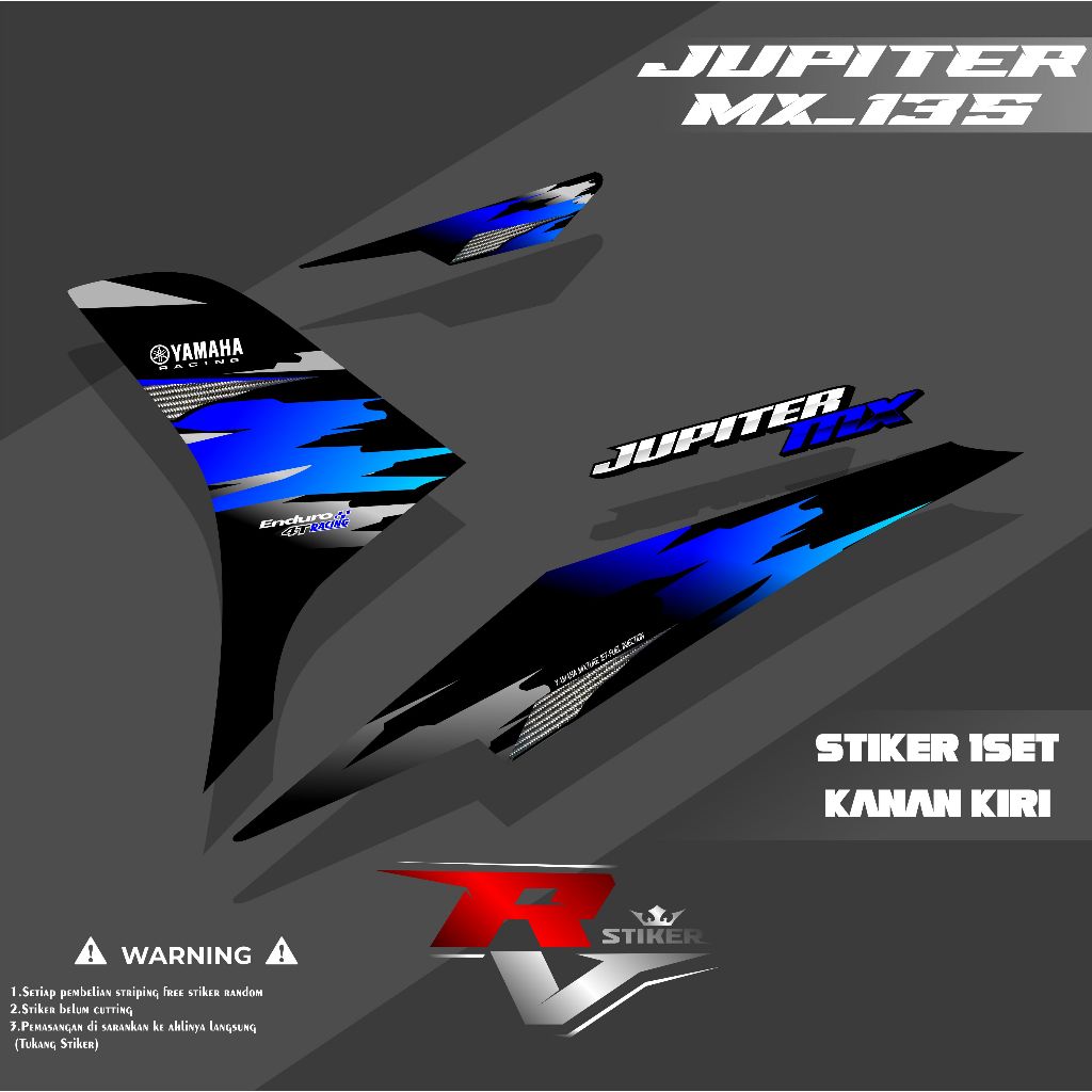 STRIPING JUPITER MX 135/STIKER MX NEW/STRIPING VARIASI JUPITER MX 135 NEW