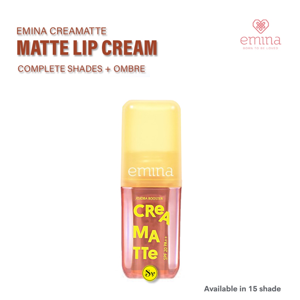Emina Creamatte Matte Lip Cream - Lipstik Cair Remaja Tahan Lama