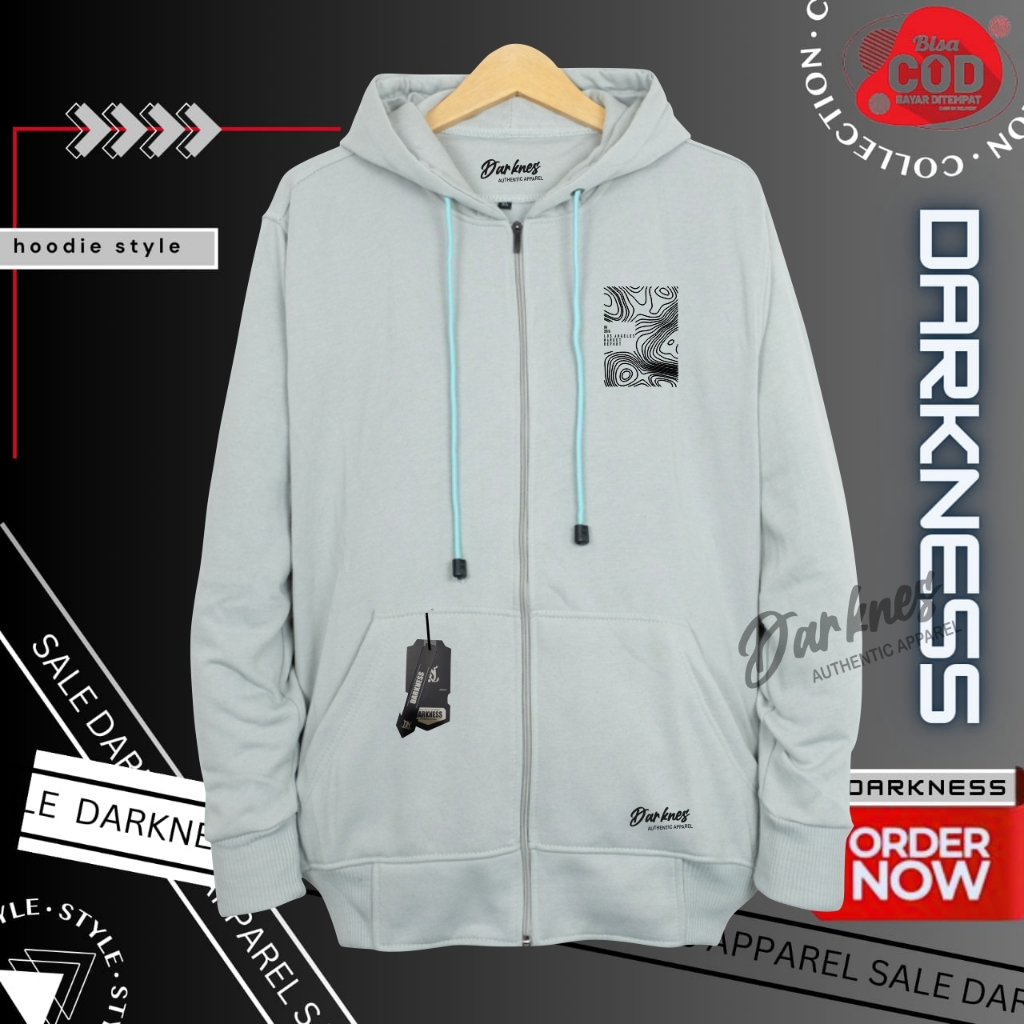 Sweater Hoodie Sweater Distro Zipper Polos Hoodie Pria Resleting Jumbo Sablon BARCODE Jacket zipper 