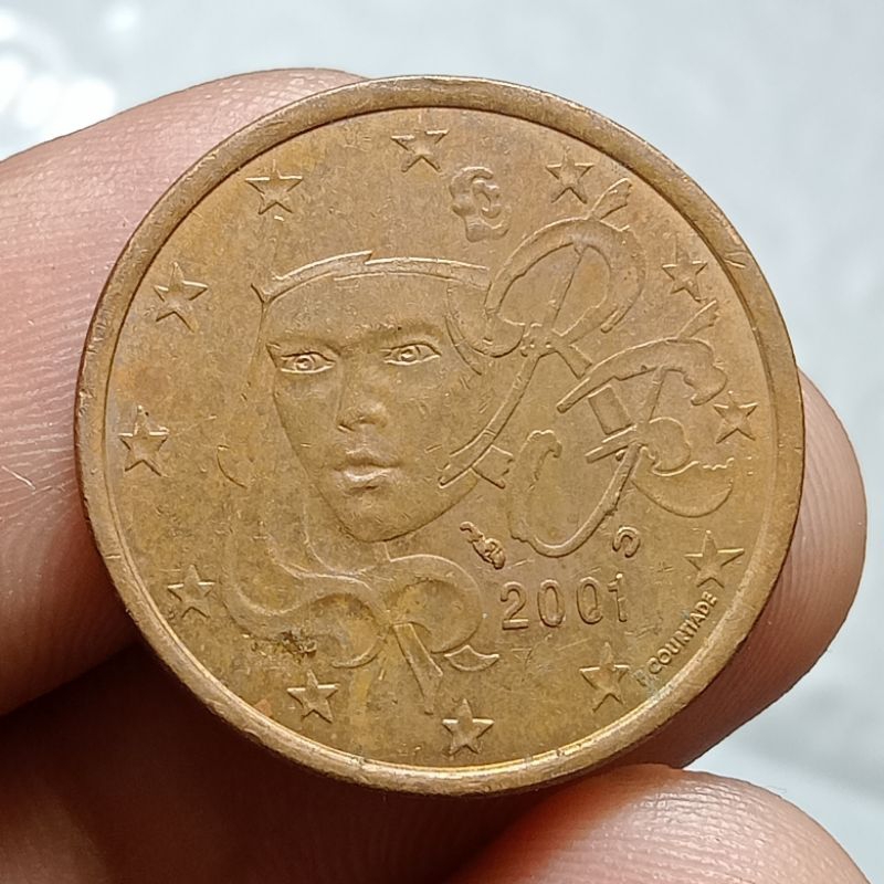 Sp456 - Coin 5 Cent Euro 2001
