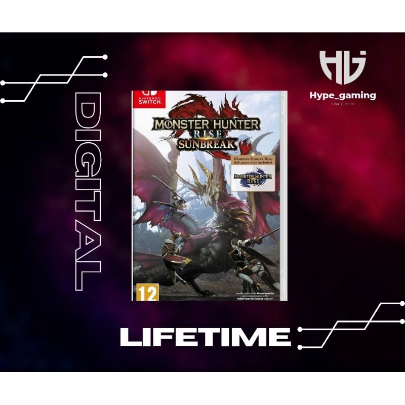 Monster Hunter Rise + Subreak DLC Switch Digital