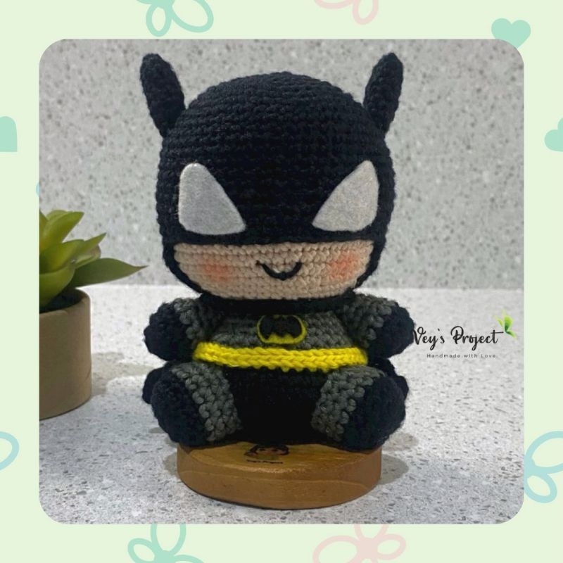 Boneka Batman || Batman Amigurumi
