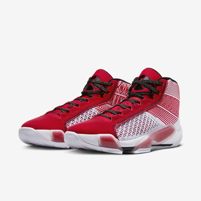 AIR JORDAN 38 PF CELEBRATION UNIVERSITY RED WHITE